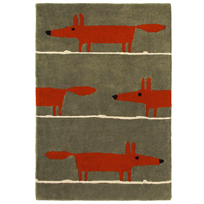 Scion Mr Fox Rug Orange